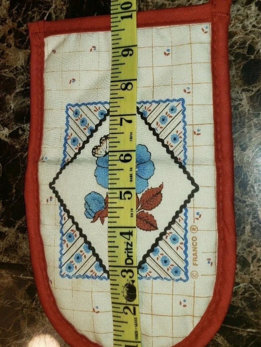 Two (2) Vintage Franco Butterfly Oven Mit/Pot Holders